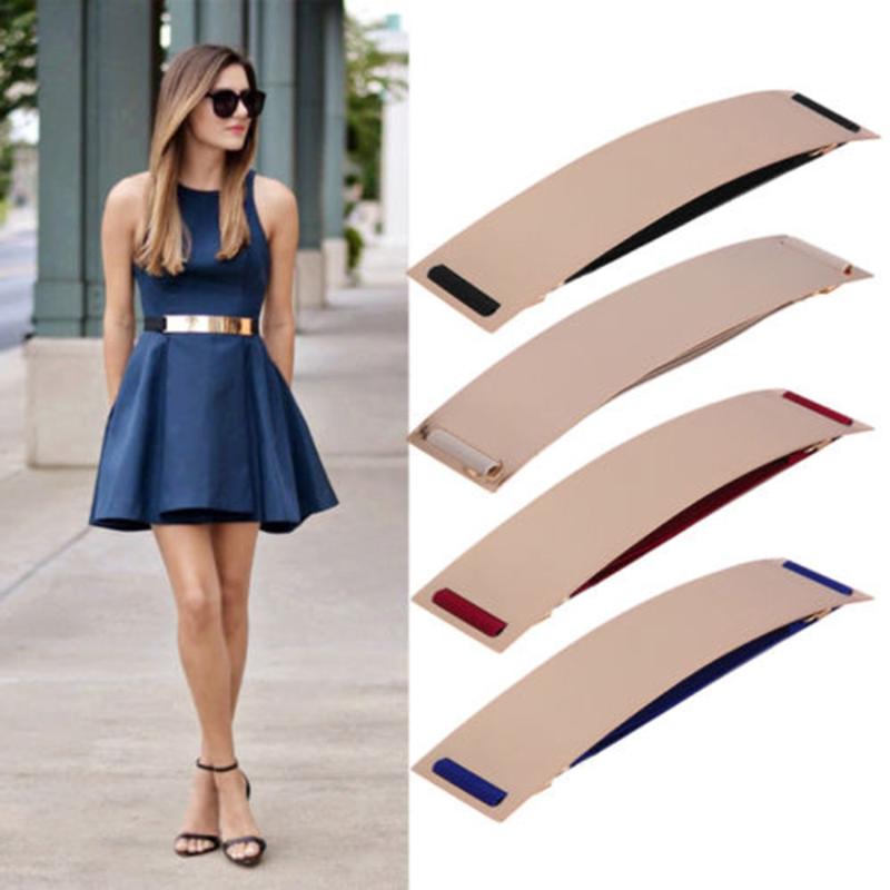 1PC New Fashion Sexy Women Elastic Mirror Metal Waist Belt Leather Metallic Bling Plate Wide Belt Party Clothing Accessory Hot, Black
1PC New Fashion Sexy Women Elastic Mirror Metal Waist Belt Leather Metallic Bling Plate Wide Belt Party Clothing Accessory Hot, Black