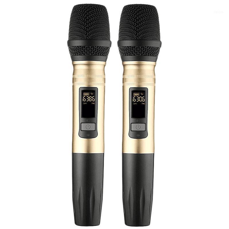 2Pcs/Set Ux2 Uhf Wireless Microphone System Handheld Led Mic Uhf Speaker With Portable Usb Receiver For Ktv Dj Speech1
2Pcs/Set Ux2 Uhf Wireless Microphone System Handheld Led Mic Uhf Speaker With Portable Usb Receiver For Ktv Dj Speech1