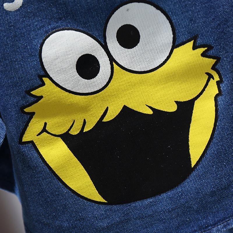 Children Spring Autumn Denim Clothingset Baby Boys Girls Jackets Jeans 2pcs Outfit Kids Handsome Casual Denim ClothesX1019