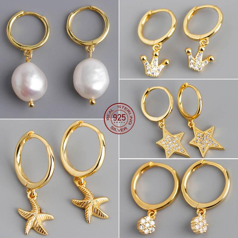 Pearl Earring 925 Sterling Silver Women Earrings Various Styles Charm Drop Earrings Golden Selling Fashion Jewelry 2021 New
Pearl Earring 925 Sterling Silver Women Earrings Various Styles Charm Drop Earrings Golden Selling Fashion Jewelry 2021 New