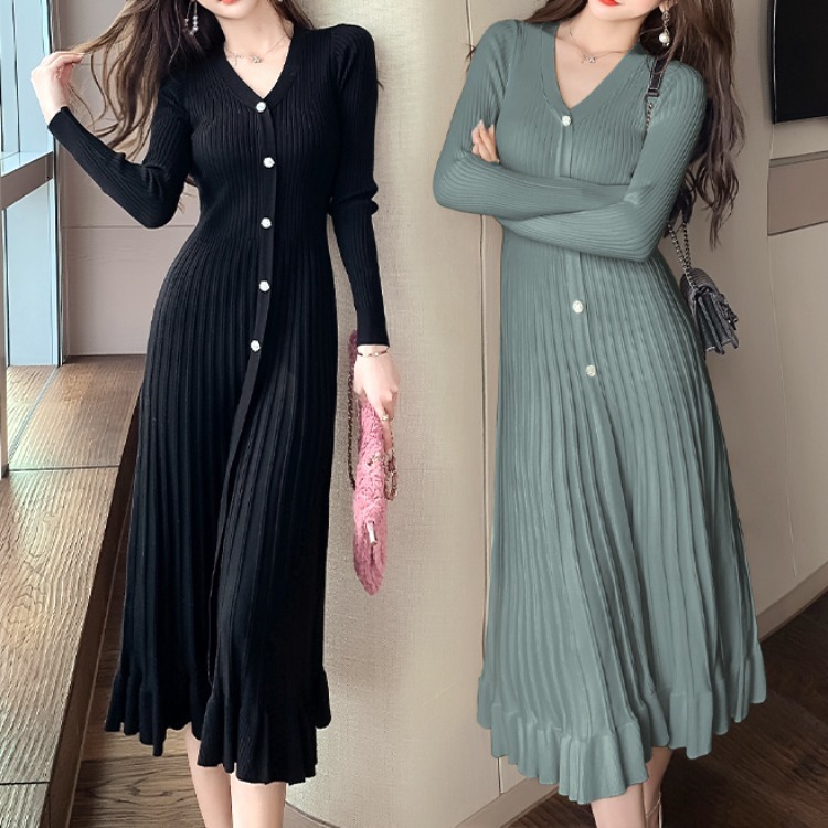 2021 New Korean Style Winter Knitting Big Sweater v Large in the Form of Sheath Buckle Drill Dress for Woman NTIX, White
2021 New Korean Style Winter Knitting Big Sweater v Large in the Form of Sheath Buckle Drill Dress for Woman NTIX, White