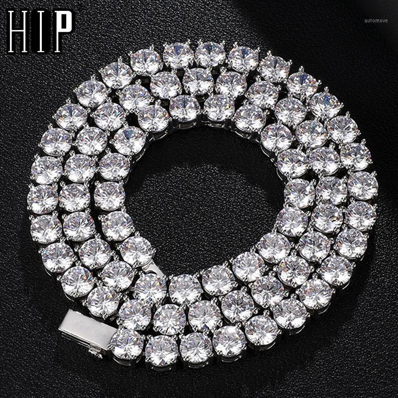 Hip Hop 1 Row Tennis Chain CZ Stone 3/4/5/6MM Bling Iced Out Gold Silver Color Cubic Zircon Necklaces For Men Jewelry1
Hip Hop 1 Row Tennis Chain CZ Stone 3/4/5/6MM Bling Iced Out Gold Silver Color Cubic Zircon Necklaces For Men Jewelry1
