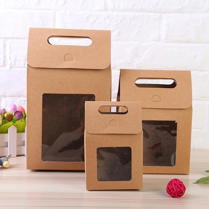 10pcs/lot Upscale Kraft Paper Packaging Box Bag Clear Window Gift Bag Wedding Christmas Birthday Gift Candy Box1
10pcs/lot Upscale Kraft Paper Packaging Box Bag Clear Window Gift Bag Wedding Christmas Birthday Gift Candy Box1