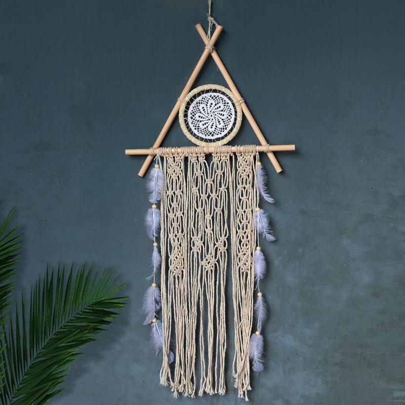 nordic macrame dreamcatcher tapestry room decoration farmhouse decor handmade makramee dreamcatcher gift for women
nordic macrame dreamcatcher tapestry room decoration farmhouse decor handmade makramee dreamcatcher gift for women