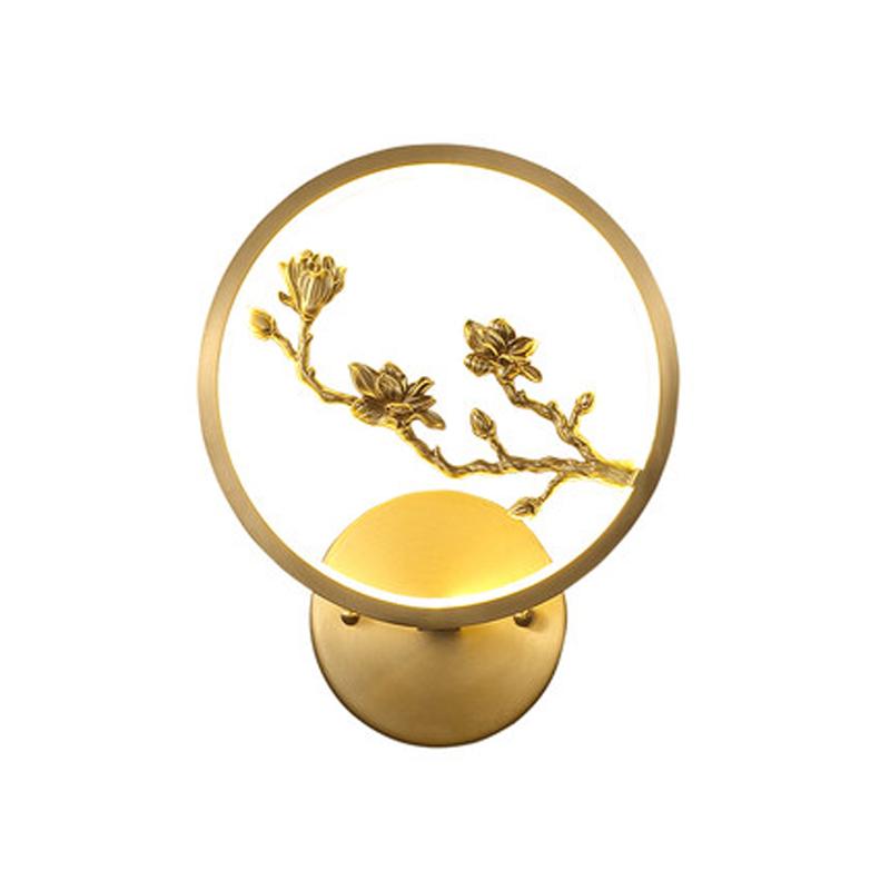 New Chinese Style Copper Wall Lamp Bedroom Bathroom Light Chinese Antique Living Room Study Wall Light Aisle Sair led
New Chinese Style Copper Wall Lamp Bedroom Bathroom Light Chinese Antique Living Room Study Wall Light Aisle Sair led