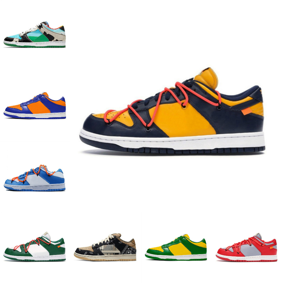 2021 Fashion Low Dunks Shoes Comfortable Chunky Dunky Varsity Royal Travis Scotts Platform J-Pack Shadow University Red Sneakers, #2 sp brazil