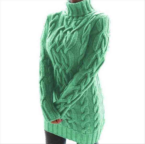 Sweater Womens Knitted Sweater Europe And America Autumn And Winter Thickened Two Lapel Retro Coarse Twist Dress, Gray
Sweater Womens Knitted Sweater Europe And America Autumn And Winter Thickened Two Lapel Retro Coarse Twist Dress, Gray