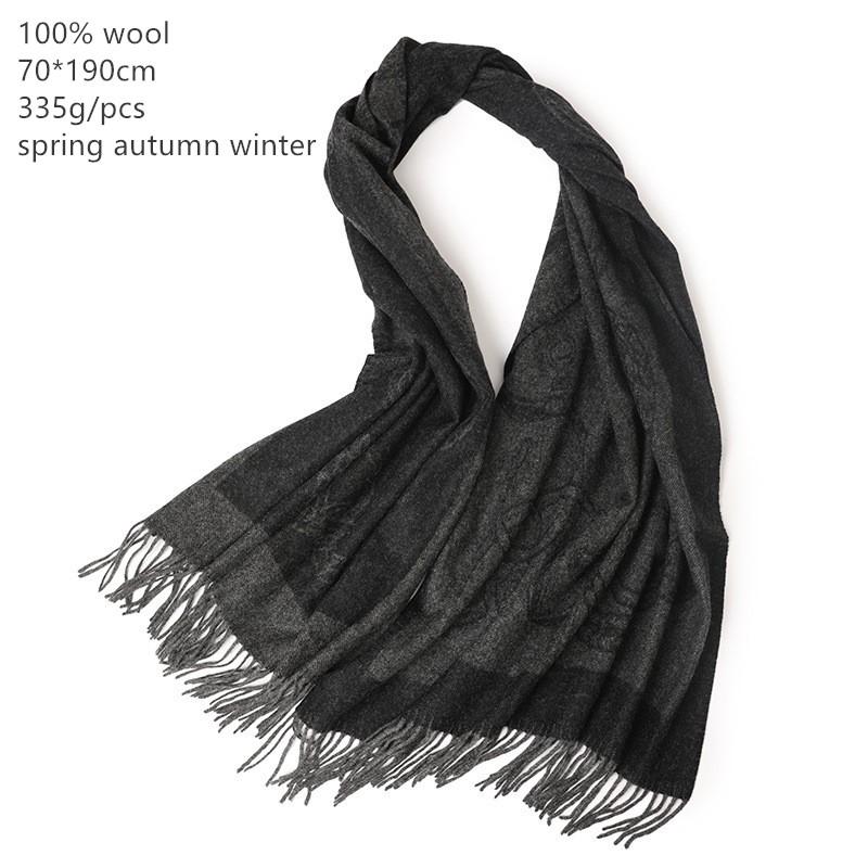 Naizaiga 100% black Women's gray chain printed wool scarf shawl thick black print female ,SN520
Naizaiga 100% black Women's gray chain printed wool scarf shawl thick black print female ,SN520