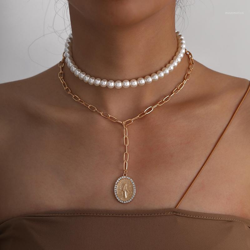UDDEIN New Fashion Double Layer Simulated Pearl Choker Necklace Trendy Chunky Chain Metal Pendant Necklace For Women Jewelry1
UDDEIN New Fashion Double Layer Simulated Pearl Choker Necklace Trendy Chunky Chain Metal Pendant Necklace For Women Jewelry1