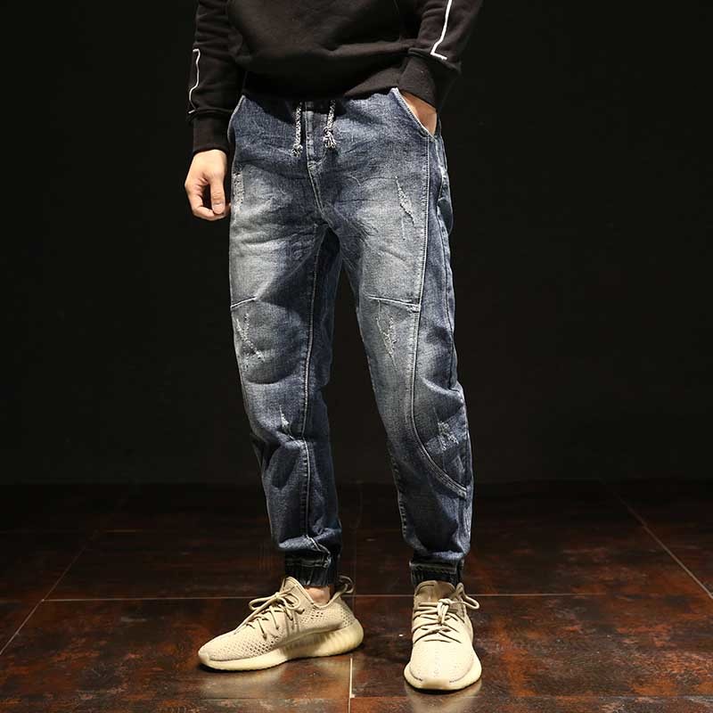 2021 New Fashion Hip Hop Harem Men Loose Baggy Plus Size Joggers Jeans Elastic Waist Patchwork Denim Pants Man Clothes Trousers A5r6, Blue
2021 New Fashion Hip Hop Harem Men Loose Baggy Plus Size Joggers Jeans Elastic Waist Patchwork Denim Pants Man Clothes Trousers A5r6, Blue