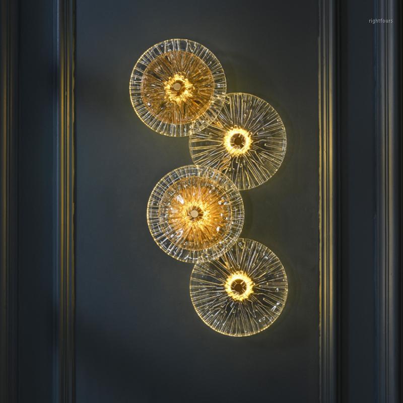 Modern Glass led wall lamp simple Lotus leaf shape creative light fixture living room bedside lamp aisle stairs wall sconce1
Modern Glass led wall lamp simple Lotus leaf shape creative light fixture living room bedside lamp aisle stairs wall sconce1