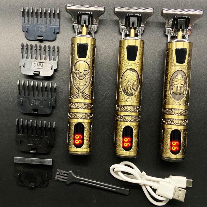 Hair Clippers 2021 USB Charging T9 0mm LCD Electric Clipper Trimmer Professional Men Barber Steel Cutter Head LED Cordless Shaver
Hair Clippers 2021 USB Charging T9 0mm LCD Electric Clipper Trimmer Professional Men Barber Steel Cutter Head LED Cordless Shaver