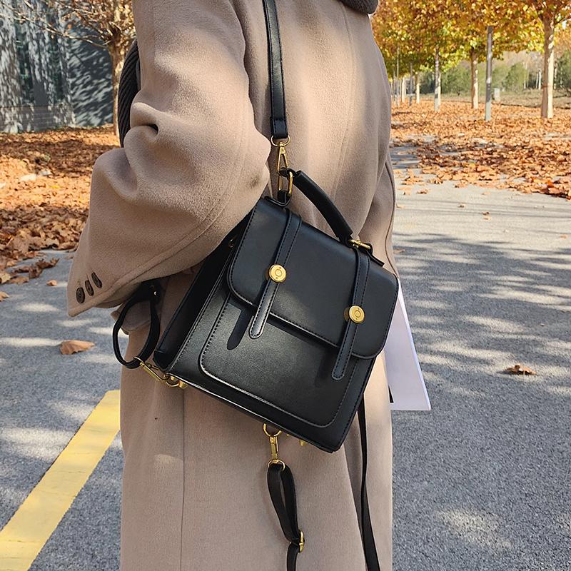 Backpack For Women Designer 2021 Trend Brand Black Leather Small Backpack Retro Luxury Travel Teen Sac Mochila Feminina
Backpack For Women Designer 2021 Trend Brand Black Leather Small Backpack Retro Luxury Travel Teen Sac Mochila Feminina