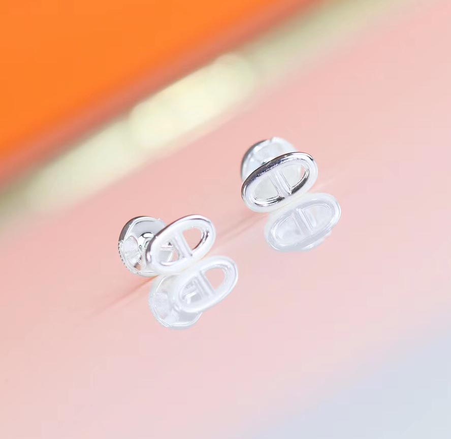 S925 Pure silver hollow shape stud earring for women and girl friend jewelry gift ring set free shipping PS8