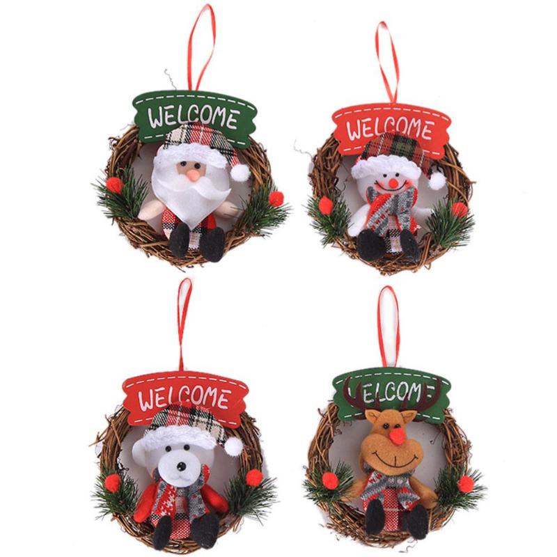 New Creative Small Garland Christmas Ornaments For Hotel Mall Door Ring Window Christmas Tree Decorations
New Creative Small Garland Christmas Ornaments For Hotel Mall Door Ring Window Christmas Tree Decorations