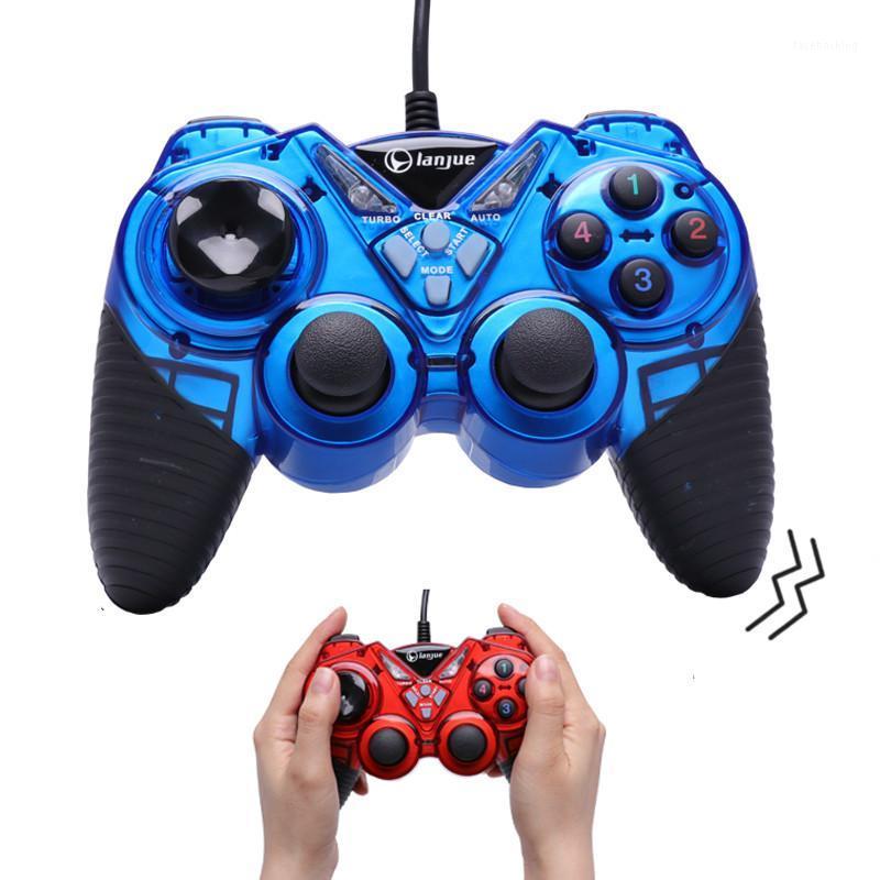 Game Controllers & Joysticks Wired Vibration Gamepad PC USB Controller Joystick Android Handle Double For Computer Laptop Support Win/XP Mac
Game Controllers & Joysticks Wired Vibration Gamepad PC USB Controller Joystick Android Handle Double For Computer Laptop Support Win/XP Mac