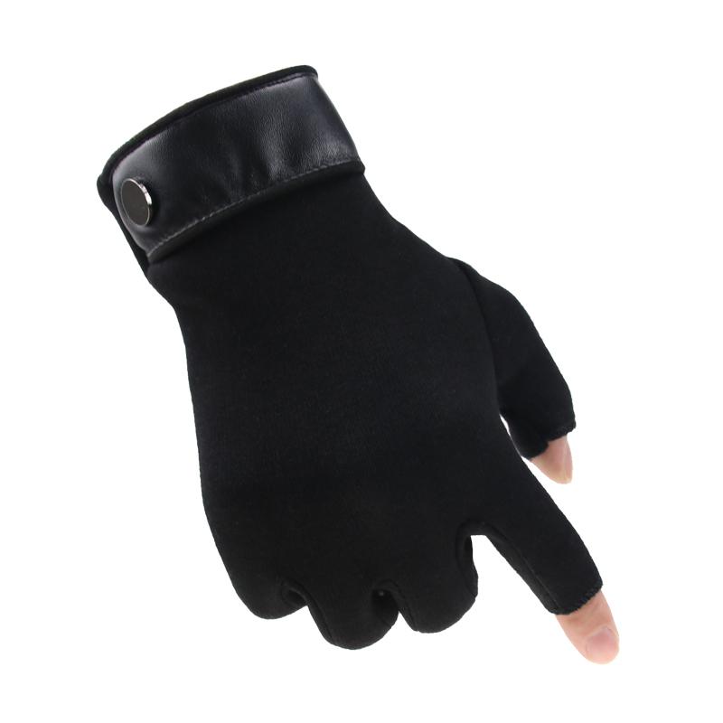 Winter Men Mitten 2 Fingers Exposed Keep Warm Touch Screen Windproof Thin Guantes Driving Anti Slip Outdoor Fishing Male Gloves
Winter Men Mitten 2 Fingers Exposed Keep Warm Touch Screen Windproof Thin Guantes Driving Anti Slip Outdoor Fishing Male Gloves