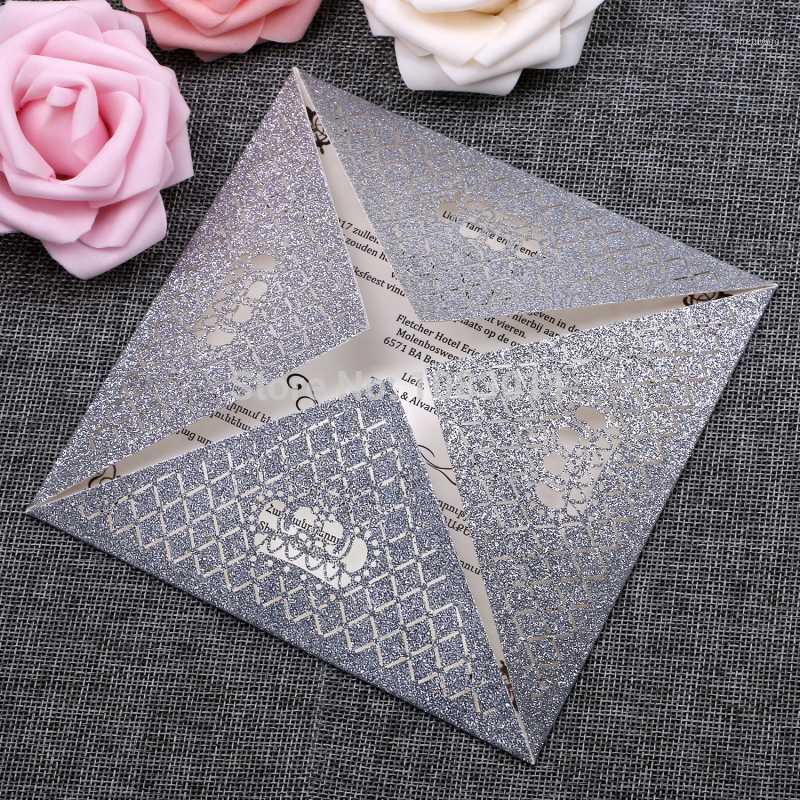 PONATIA 20 Pcs Laser Cut Glitter Invitation Cards for Birthday Wedding Engagementing Festivals Invitations Cards1
PONATIA 20 Pcs Laser Cut Glitter Invitation Cards for Birthday Wedding Engagementing Festivals Invitations Cards1
