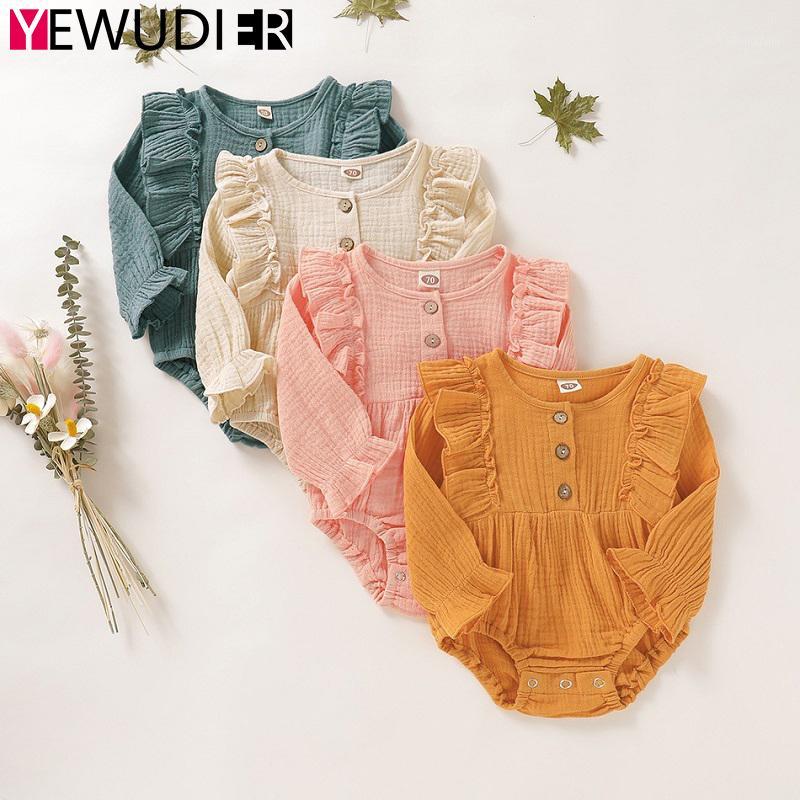 Newborn Baby Girl Romper Clothes Cute Ruffle Long Sleeve Playsuit Toddler Cotton One-piece Outfit Infant Overalls Costume Autumn1, Green
Newborn Baby Girl Romper Clothes Cute Ruffle Long Sleeve Playsuit Toddler Cotton One-piece Outfit Infant Overalls Costume Autumn1, Green