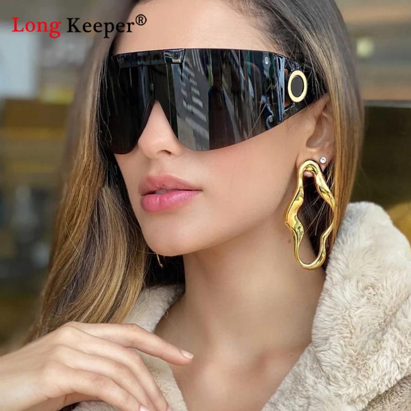 Square Oversize Sunglasses Women Fashion One Piece Goggle Female Trendy Sun Glasses UV400 Men Driving Shades Oculos Feminino
Square Oversize Sunglasses Women Fashion One Piece Goggle Female Trendy Sun Glasses UV400 Men Driving Shades Oculos Feminino