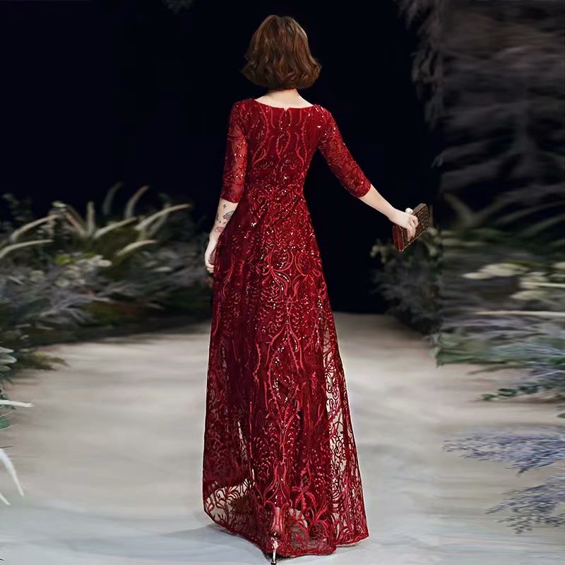 2021 "robe Soiree." "tule New Style O-neck Half-mango Clothes Up to Ground 1087" CNY9 evening, Black;red
2021 "robe Soiree." "tule New Style O-neck Half-mango Clothes Up to Ground 1087" CNY9 evening, Black;red