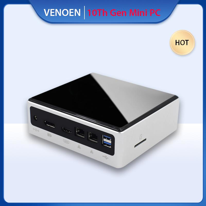 10TH Gen Quad Core Mini Desktop PC Intel 10610U 10510U 10210U Mini PCIE Wifi BT M.2 SSD Linux Windows 10 Pro Computador
10TH Gen Quad Core Mini Desktop PC Intel 10610U 10510U 10210U Mini PCIE Wifi BT M.2 SSD Linux Windows 10 Pro Computador