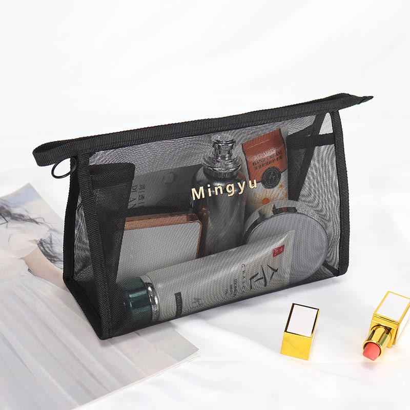 Women Travel Cosmetic Bags Casual Zipper Make Up PVC Makeup Cases Organizer Storage Pouch Female Fashion Waterproof Beauty Case, Black-big
Women Travel Cosmetic Bags Casual Zipper Make Up PVC Makeup Cases Organizer Storage Pouch Female Fashion Waterproof Beauty Case, Black-big