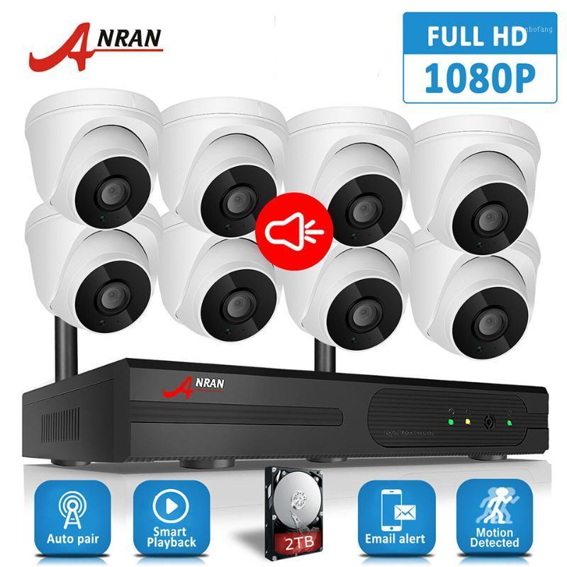 ANRAN 8CH NVR Wireless CCTV IP Security Camera System 1080P HD 8pcs Indoor Outdoor DOME Audio Camera system Hard Disk Optional1
ANRAN 8CH NVR Wireless CCTV IP Security Camera System 1080P HD 8pcs Indoor Outdoor DOME Audio Camera system Hard Disk Optional1