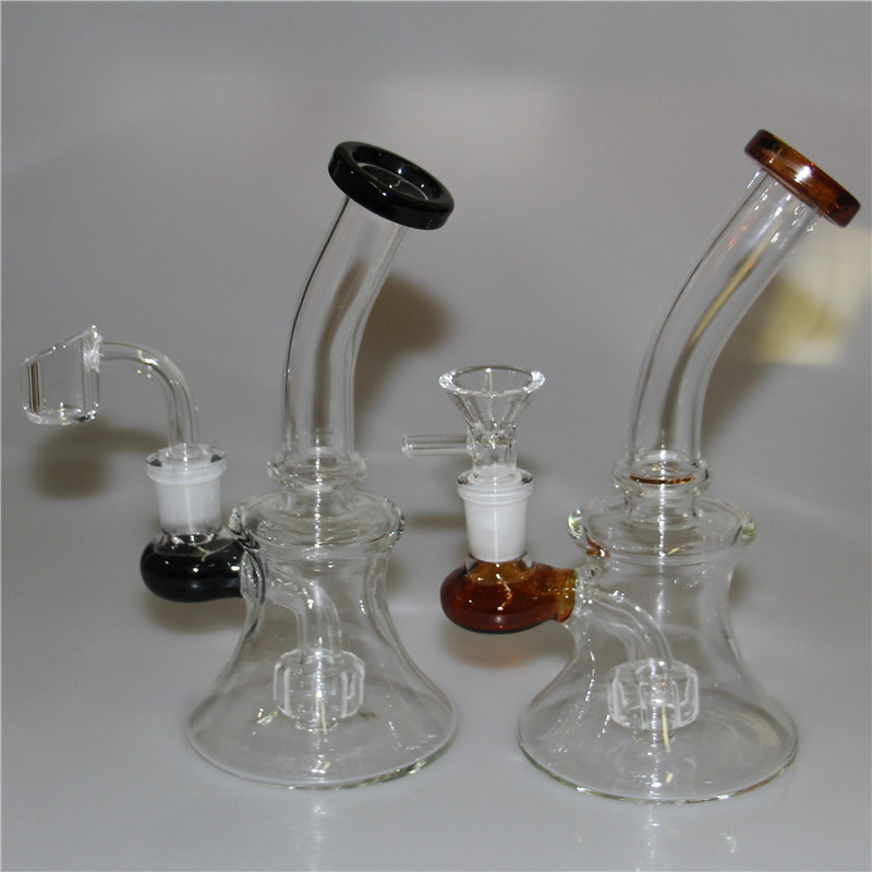 Glass Bong 7.4 Inch Recycler Water Pipes 14mm Female Joint Oil Dab Rigs With Quartz Banger Or Bowl
Glass Bong 7.4 Inch Recycler Water Pipes 14mm Female Joint Oil Dab Rigs With Quartz Banger Or Bowl