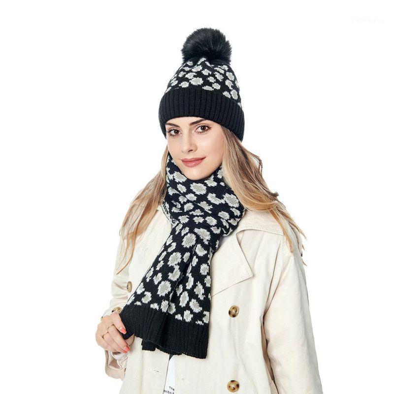 Hats, Scarves & Gloves Sets Leopard Beanie Hat Scarf Set For Women Soft Knitted Warm Casual Two-Pieces Warmer Autumn Winter Outdoor Activity, Blue;gray
Hats, Scarves & Gloves Sets Leopard Beanie Hat Scarf Set For Women Soft Knitted Warm Casual Two-Pieces Warmer Autumn Winter Outdoor Activity, Blue;gray