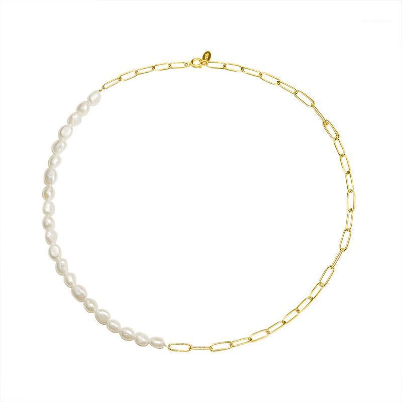 YCHM Irregular Freshwater Pearl Choker Box Chain Short Necklace Women Stainless Steel Bijoux Femme Jewelry Gift For The New Year1
YCHM Irregular Freshwater Pearl Choker Box Chain Short Necklace Women Stainless Steel Bijoux Femme Jewelry Gift For The New Year1