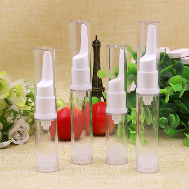 50/100pcs Empty 5/10/15ml AS Eye Cream Airless Bottle Plastic Cosmeic Clear Essence Package Sub bottling Refillable Container
50/100pcs Empty 5/10/15ml AS Eye Cream Airless Bottle Plastic Cosmeic Clear Essence Package Sub bottling Refillable Container
