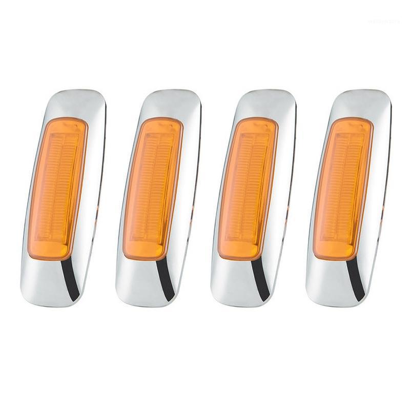 Emergency Lights 4Pcs LED Diode Light Warning Oval Clearance Side Marker Lamp For Truck Trailer Accessories
Emergency Lights 4Pcs LED Diode Light Warning Oval Clearance Side Marker Lamp For Truck Trailer Accessories