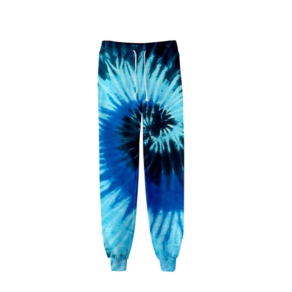 Tie Dye 3D Printed Sweatpants Fashion Harajuku Jogger Pants Colorful Psychedelic Track Pants Slim Streetwear Men/Women Trousers T200516