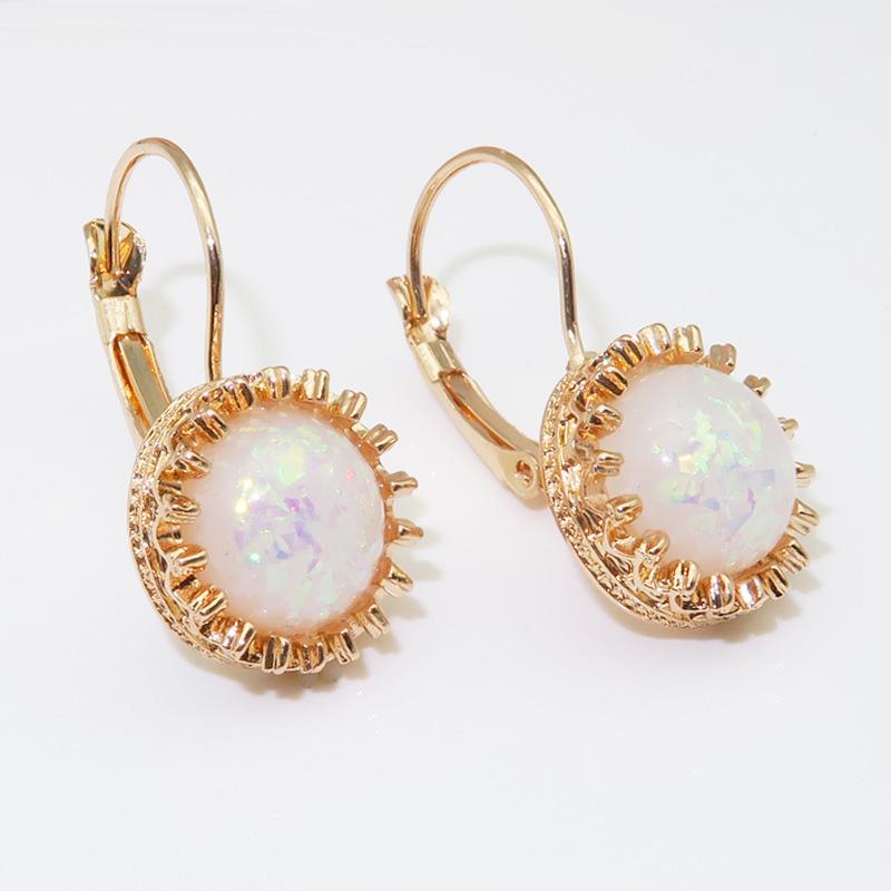 Fashion Luxury Women Opal Earring Classsic Lady Gold Color Drop Earring Jewelry for Female Friend Party Best Gift
Fashion Luxury Women Opal Earring Classsic Lady Gold Color Drop Earring Jewelry for Female Friend Party Best Gift