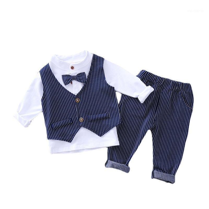 New Children Gentleman Clothes Autumn Baby Boys Casual Vest T-Shirt Pants 3Pcs/Set Infant Toddler Costume Kids Cotton Tracksuit1, Gray
New Children Gentleman Clothes Autumn Baby Boys Casual Vest T-Shirt Pants 3Pcs/Set Infant Toddler Costume Kids Cotton Tracksuit1, Gray