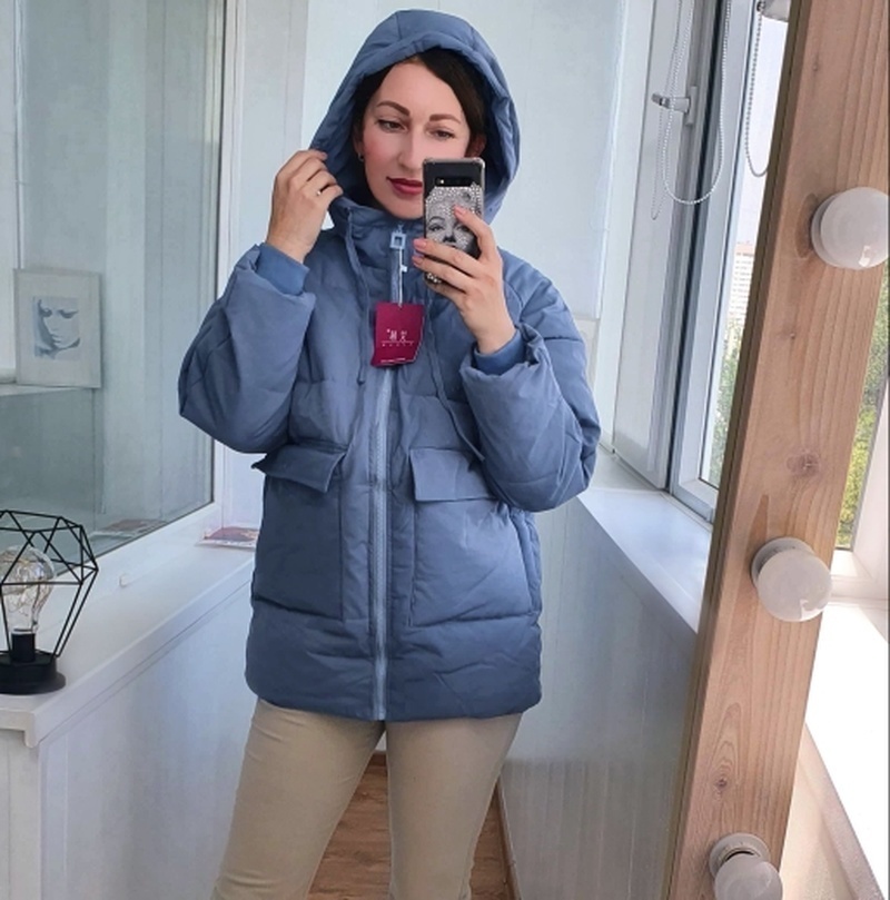 Network kapok yi Female Long mian bao fu Winter Cotton Loose Coat 201103wtt