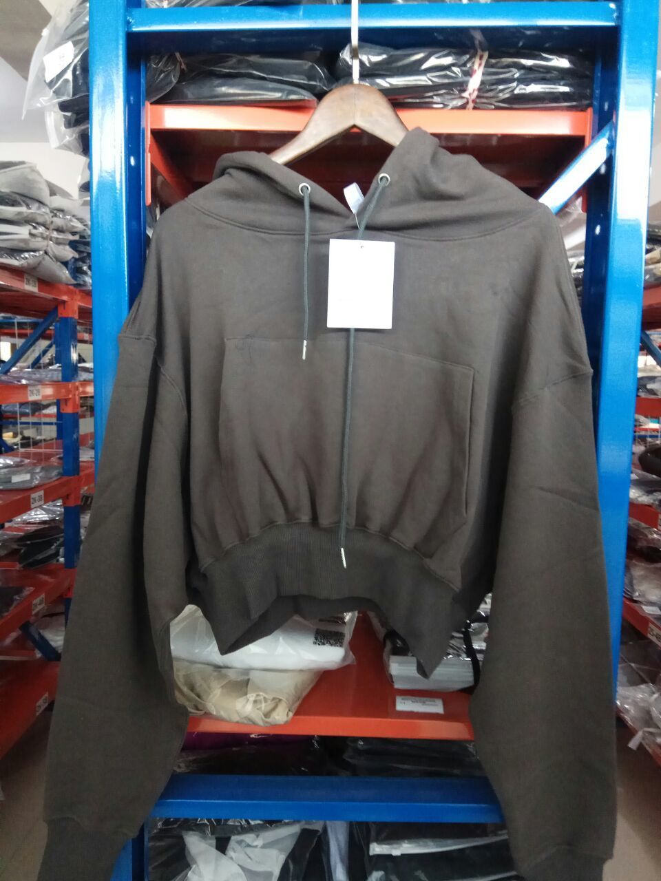 DEAT New Winter Fashion Women Clothes Hooded Drawstring Pullover Lantern Sleeves Sweatshirt And Track Pants WK0370 201211