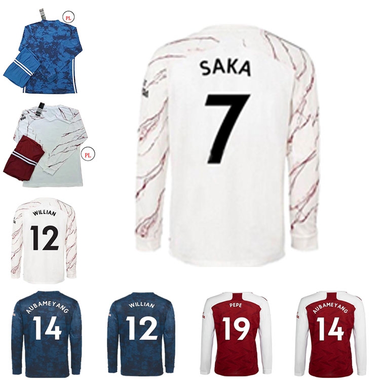 High-quality Long sleeve Soccer Jersey PEPE SAKA NICOLAS TIERNEY HENRY WILLIAN MAITLAND-NILES 2021 Football Shirts Men KidS, Away suit
High-quality Long sleeve Soccer Jersey PEPE SAKA NICOLAS TIERNEY HENRY WILLIAN MAITLAND-NILES 2021 Football Shirts Men KidS, Away suit