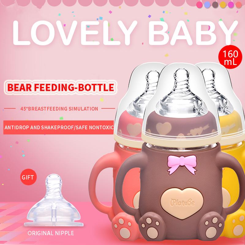 Cute Shape Multiple Color Baby Feeding Bottle Safe Silicone Infant Juice Milk Water Feeding Cup Baby Milk Bottle With Handle
Cute Shape Multiple Color Baby Feeding Bottle Safe Silicone Infant Juice Milk Water Feeding Cup Baby Milk Bottle With Handle
