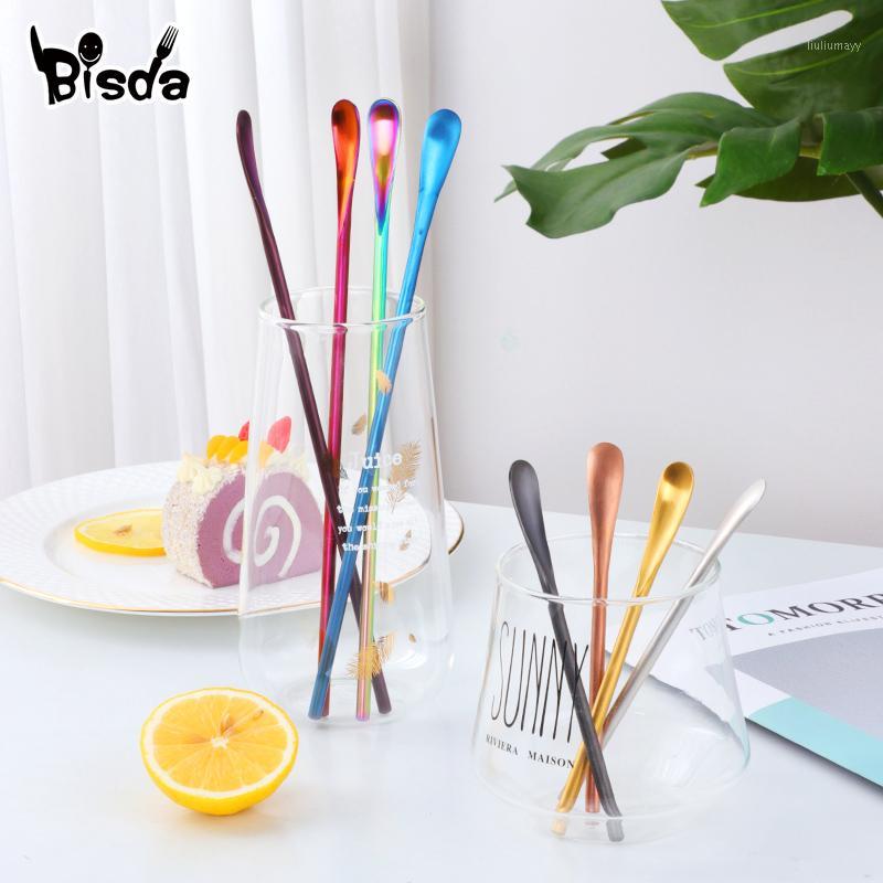 Stainless Steel Stirring Spoons Golden Long Handle Ice Spoon Bar Tableware 8 Color Honey Salt Tool Short cake Scoop Party Tools1
Stainless Steel Stirring Spoons Golden Long Handle Ice Spoon Bar Tableware 8 Color Honey Salt Tool Short cake Scoop Party Tools1