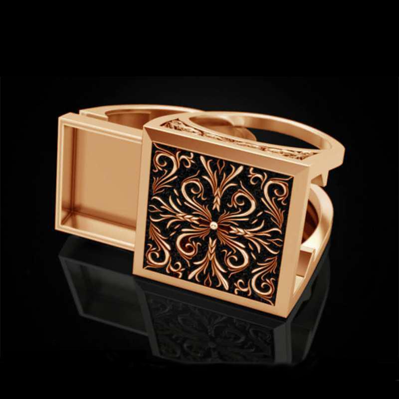 Fashion Punk Style Men Ring Exquisite Viking Pattern Cross Rings for Women Secret Compartment Coffin Anniversary Hip Hop Jewelry
Fashion Punk Style Men Ring Exquisite Viking Pattern Cross Rings for Women Secret Compartment Coffin Anniversary Hip Hop Jewelry