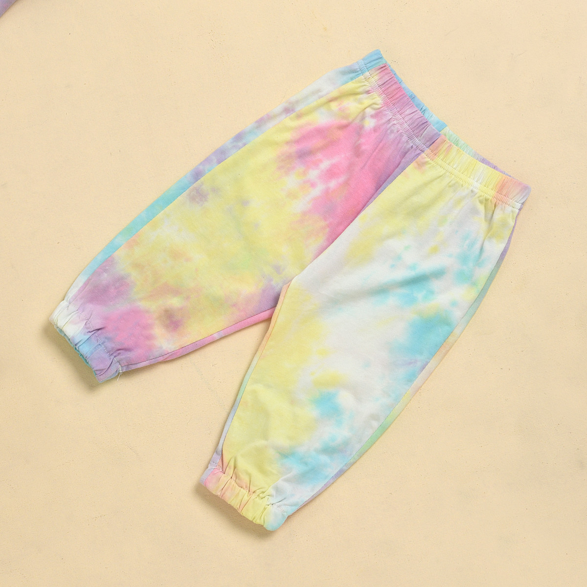 Toddler Girl Boy Clothes Autumn Winter Set 2pcs Tie-dye Printed Long Sleeve Tops Tee Pants Trousers Baby Clothes For 1-5YearsX1019