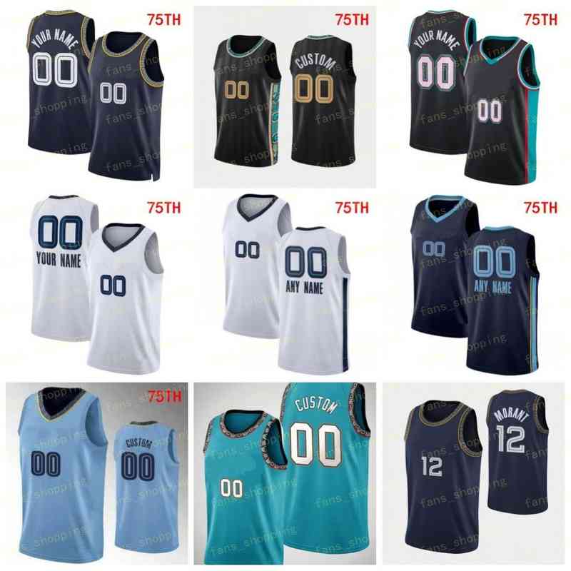 Custom Printed 75th City Basketball Jerseys Ja 12 Morant Jaren 13 Jackson Jr. Steven 4 Adams 8 Ziaire Williams Dillon Brooks Tyrell 3 Terry Desmond 22 Bane, As
Custom Printed 75th City Basketball Jerseys Ja 12 Morant Jaren 13 Jackson Jr. Steven 4 Adams 8 Ziaire Williams Dillon Brooks Tyrell 3 Terry Desmond 22 Bane, As