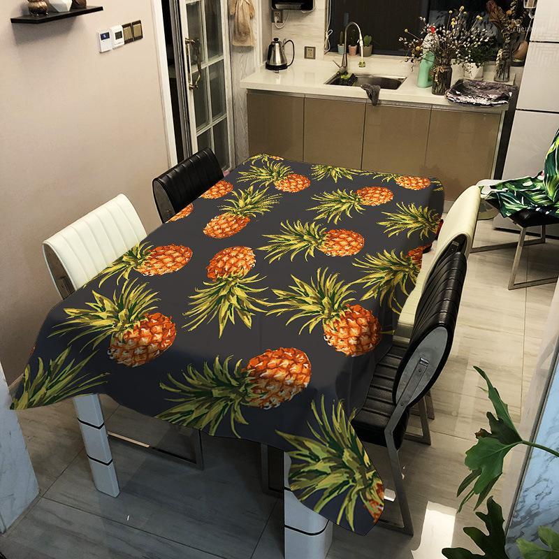 Pineapple Digital Printing Polyester Waterproof Tablecloth Oil-Proof Home Tablecloth1
Pineapple Digital Printing Polyester Waterproof Tablecloth Oil-Proof Home Tablecloth1