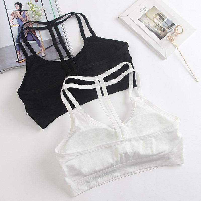 Fitness Top Women Push Up Yoga Bra Gym Sports Bra Women For Fitness Crop Top Yoga Cup For A-D Black White Female1, A1572 black
Fitness Top Women Push Up Yoga Bra Gym Sports Bra Women For Fitness Crop Top Yoga Cup For A-D Black White Female1, A1572 black
