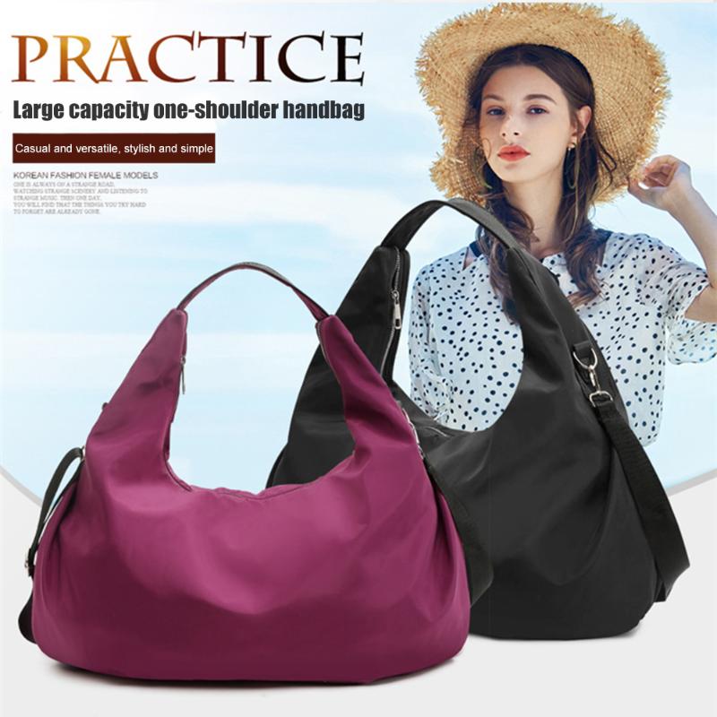 Casual Solid Color Top-handle Bag Retro Women Oxfold Large Capacity Shoulder Satchel Female Street Handbag Tote Hobos, 01
Casual Solid Color Top-handle Bag Retro Women Oxfold Large Capacity Shoulder Satchel Female Street Handbag Tote Hobos, 01