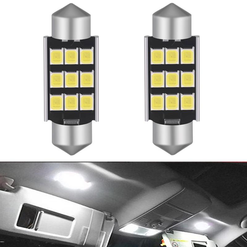 2pcs LED 36mm 31mm 42mm 39mm White CANBUS C5W Bulbs Interior Lights License Plate Light For E39 E36 E46 E90 E60 E30 E53 E70, As pic
2pcs LED 36mm 31mm 42mm 39mm White CANBUS C5W Bulbs Interior Lights License Plate Light For E39 E36 E46 E90 E60 E30 E53 E70, As pic