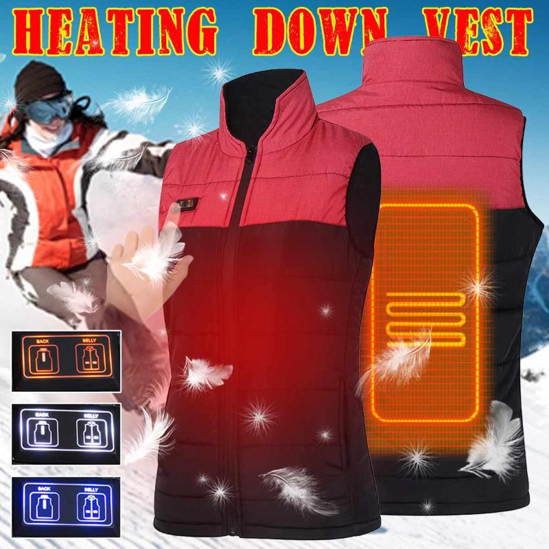 Warm Men Women Winter USB Infrared Heating Vest Flexible Electric Thermal Waistcoat Fish Hiking -2XL Outdoor Jackets, As pic
Warm Men Women Winter USB Infrared Heating Vest Flexible Electric Thermal Waistcoat Fish Hiking -2XL Outdoor Jackets, As pic
