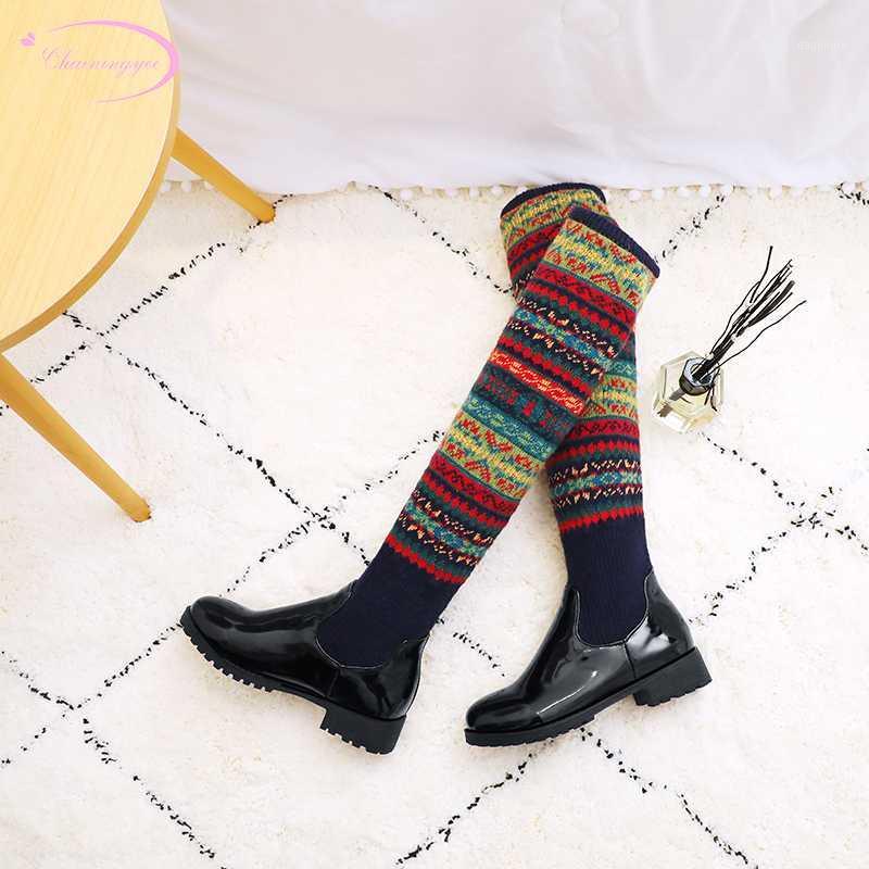 Riding boots woman sexy pointed over-the-knee boots fashion color matching black white high-heeled chunky women's shoes1, Blue paint
Riding boots woman sexy pointed over-the-knee boots fashion color matching black white high-heeled chunky women's shoes1, Blue paint